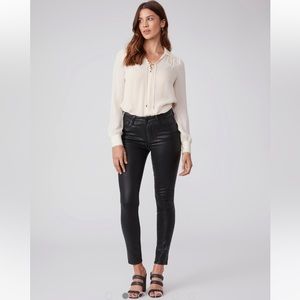 Hoxton Ankle - Black Fog Luxe Coating